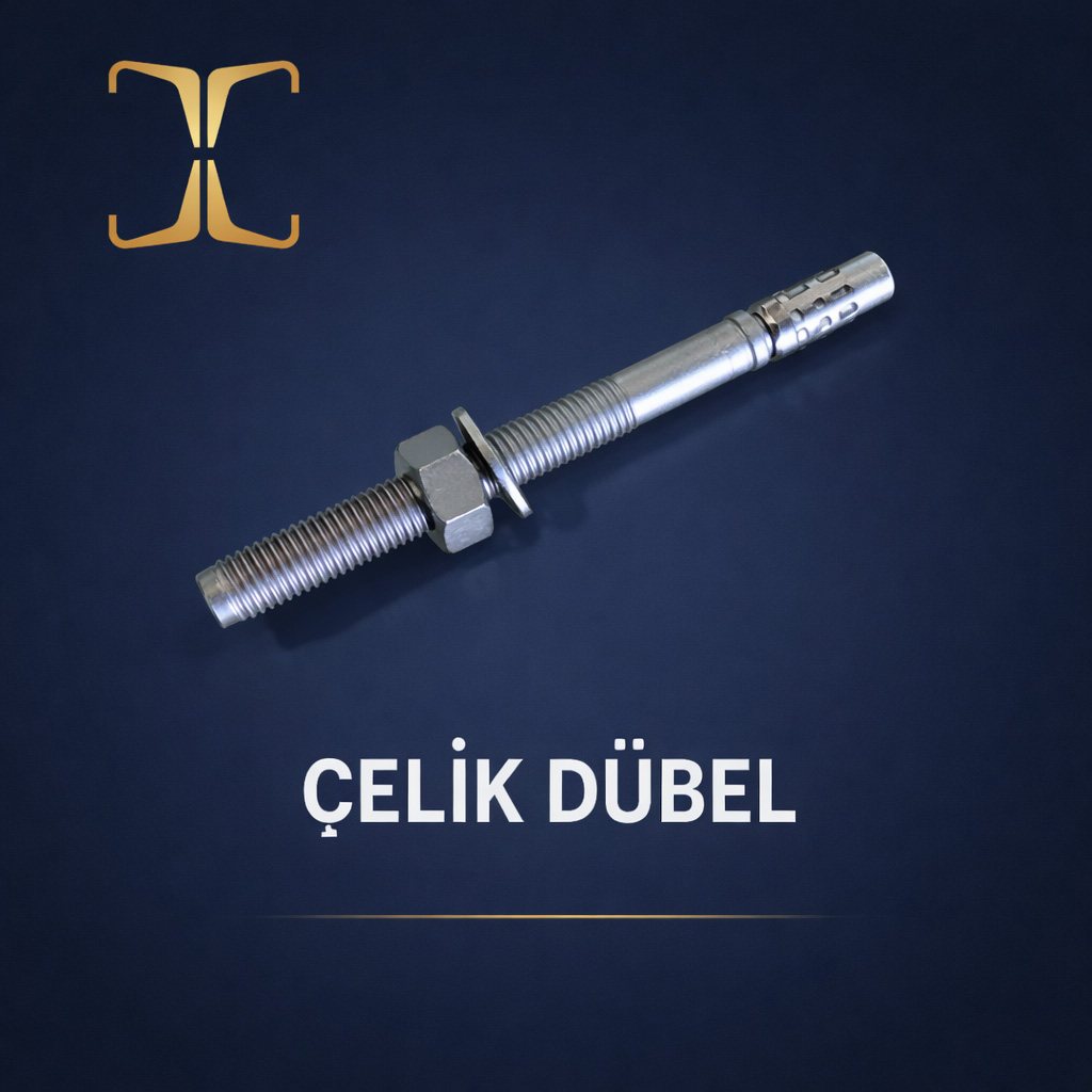 Bağlantı Elemanları 5 Çelik Dübel